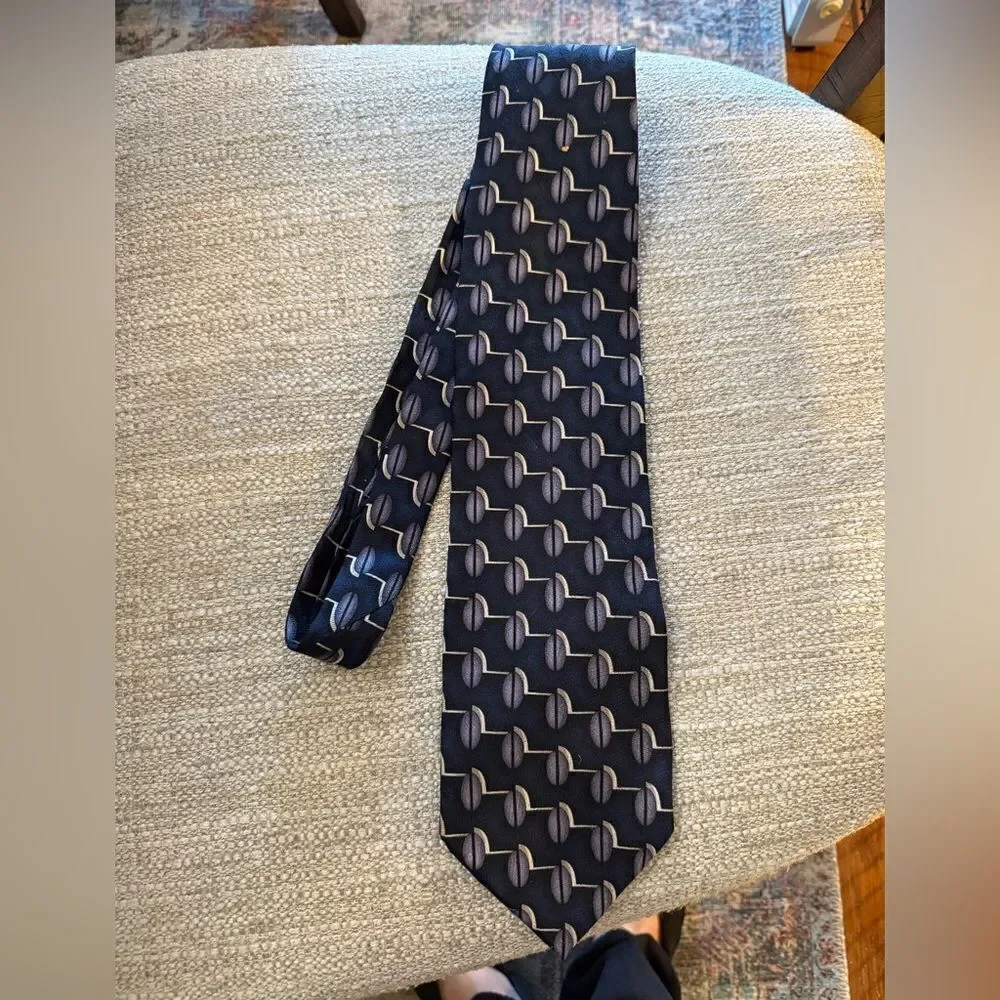 Louis Roth men’s navy neck tie